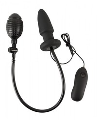 Analplug „Inflatable Vibrating“, zum Aufpumpen